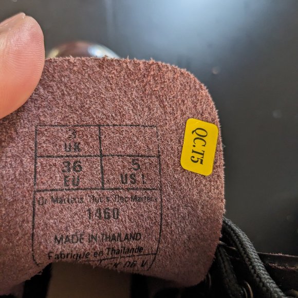 doc martens black cherry patent boot - Picture 5 of 5